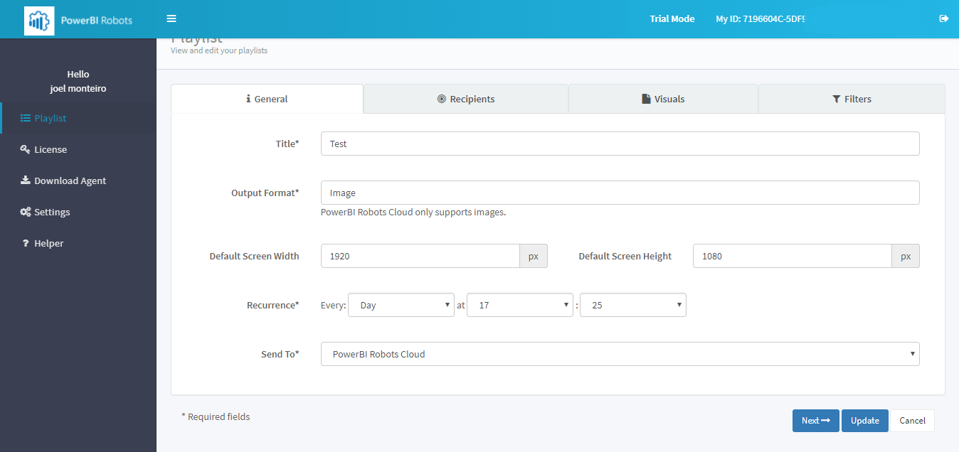 Send your Power BI reports and dashboards by email, to the web or to a SharePoint library