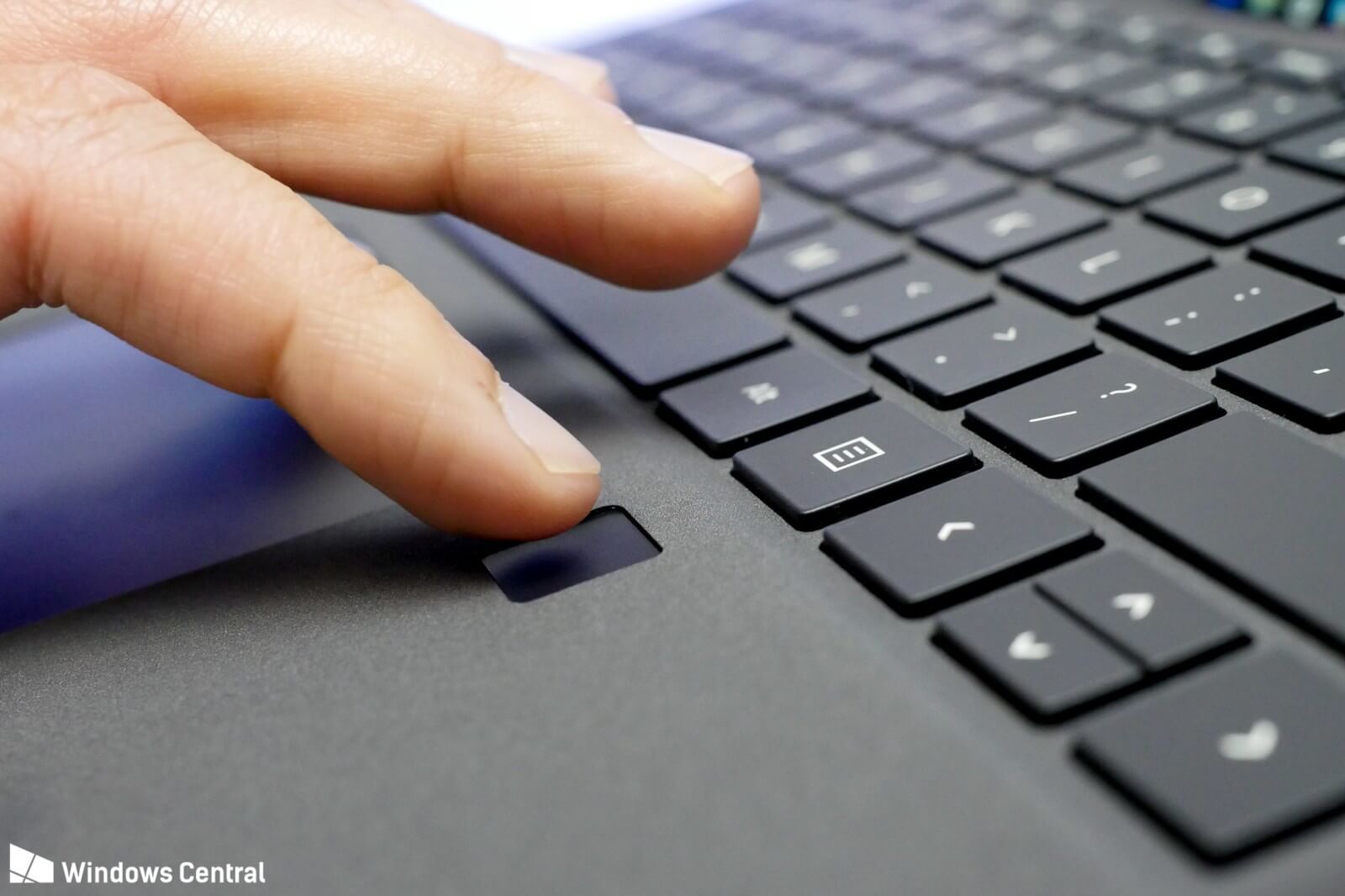 Face and Fingerprint ID on Microsoft Surface Pro