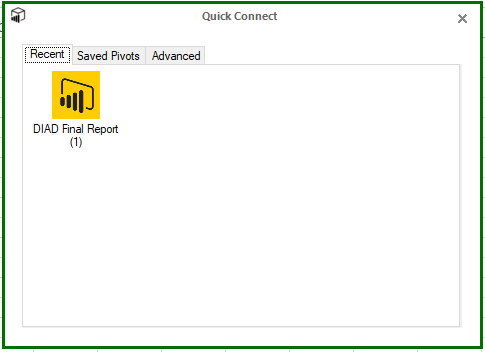 Connecting Power BI to PowerBI SmartPivot